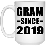 Gram Since 2019 - 15oz Coffee Mug