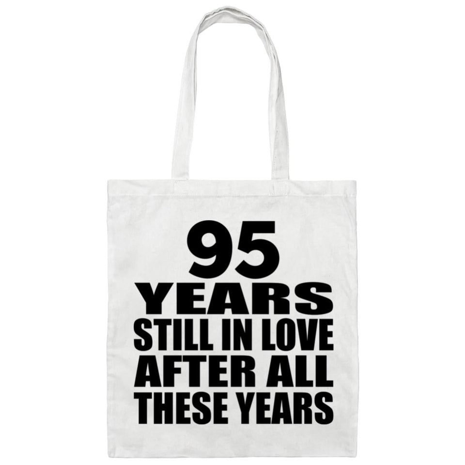 95th Anniversary 95 Years Still In Love After Years - Tote Bag White