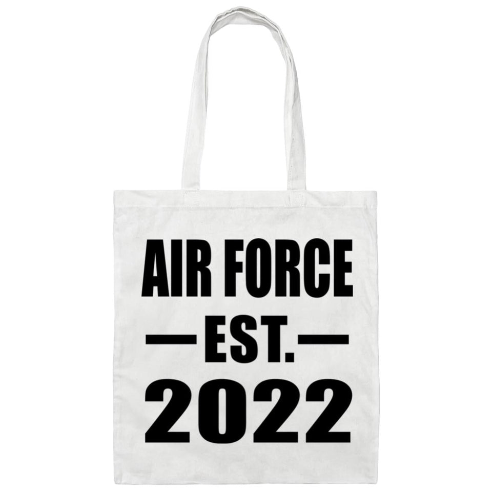 Air Force Established EST. 2022 - Tote Bag White