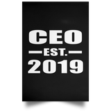 CEO Established EST. 2019 - Poster Portrait
