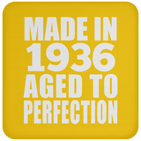 88th Birthday Made In 1936 Aged to Perfection - Drink Coaster