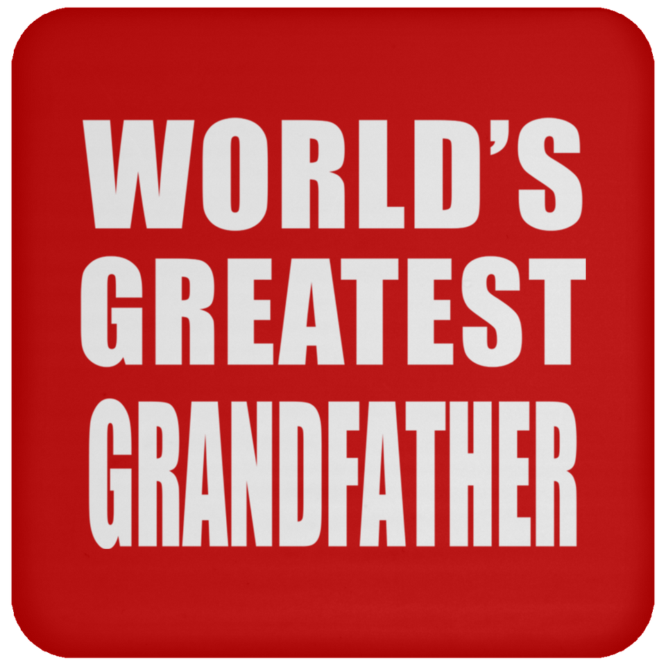 World's Greatest Grandfather - Drink Coaster