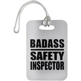 Badass Safety Inspector - Luggage Bag Tag