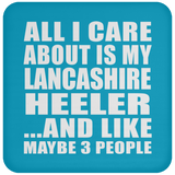 All I Care About Is My Lancashire Heeler - Drink Coaster