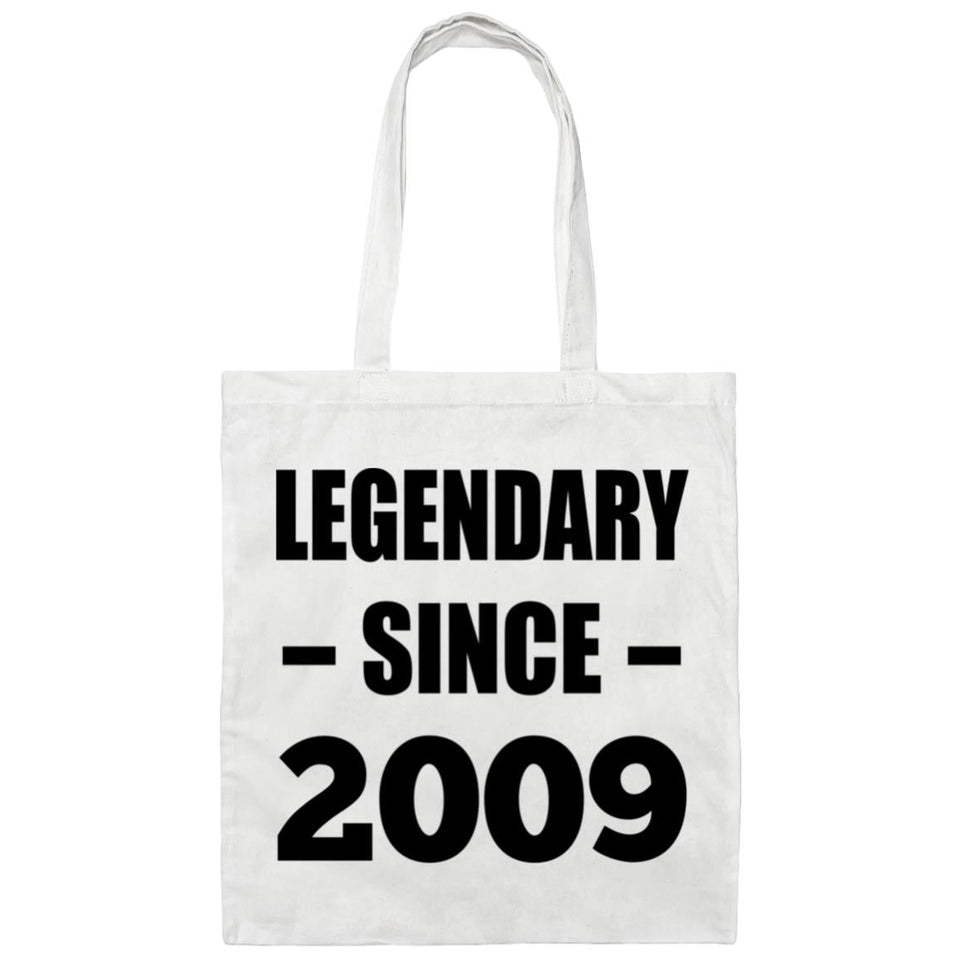 15th Birthday Legendary Since 2009 - Tote Bag White