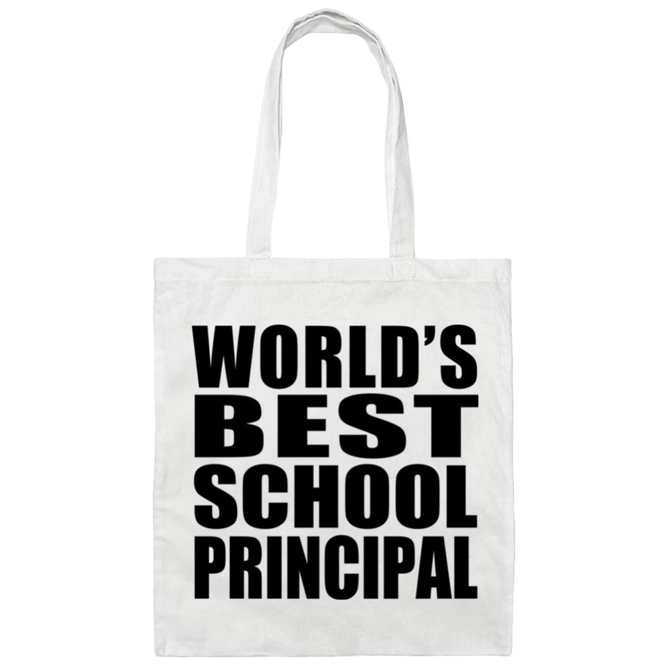 World's Best School Principal - Tote Bag White