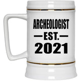 Archeologist Established EST. 2021 - Beer Stein