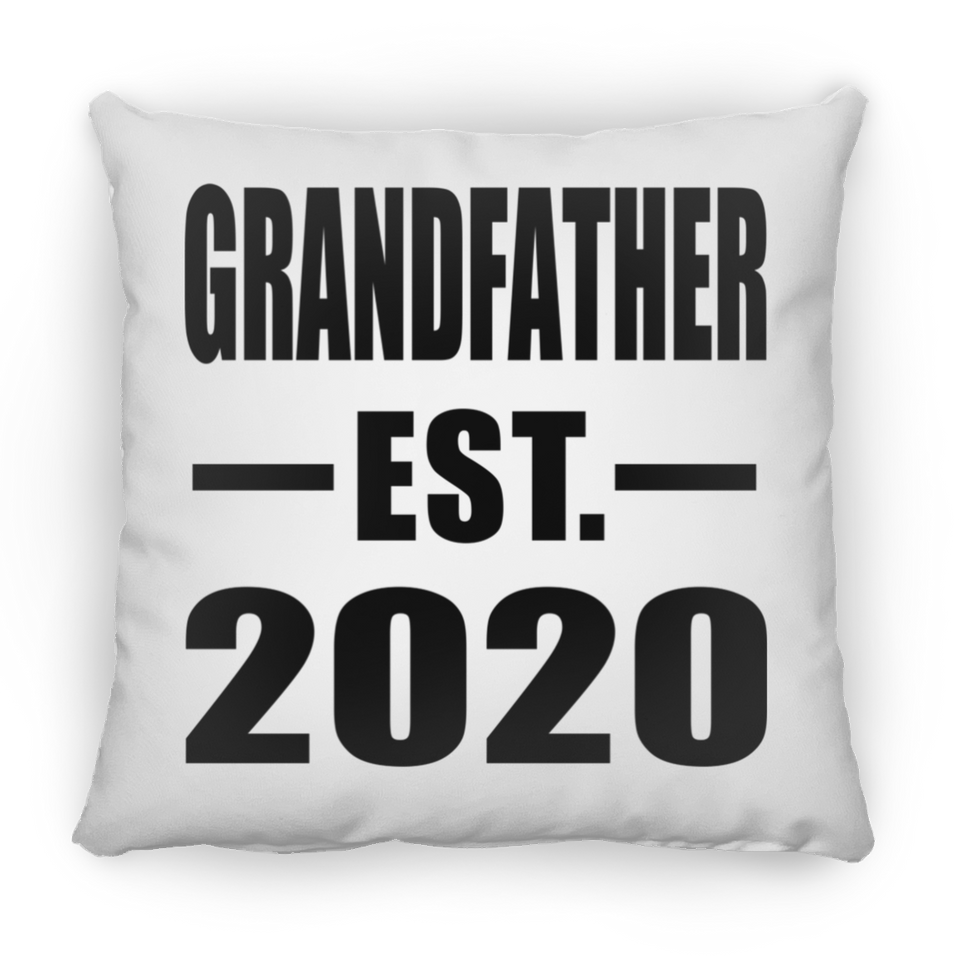 Grandfather Established EST. 2020 - Throw Pillow