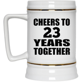 23rd Anniversary Cheers To 23 Years Together - Beer Stein