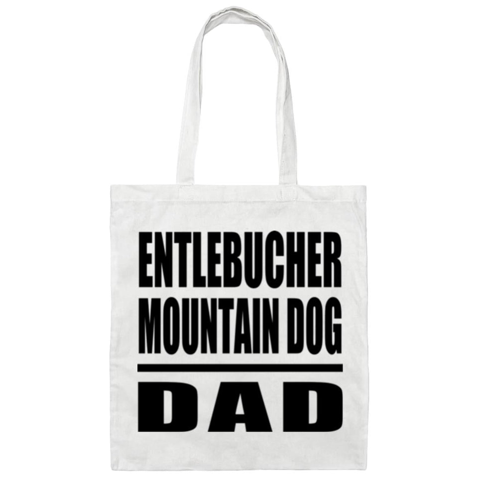 Entlebucher Mountain Dog Dad - Tote Bag White