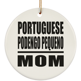 Portuguese Podengo Pequeno Mom - Circle Ornament