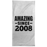 16th Birthday Amazing Since 2008 - Hand Towel
