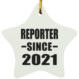 Reporter Since 2021 - Star Ornament