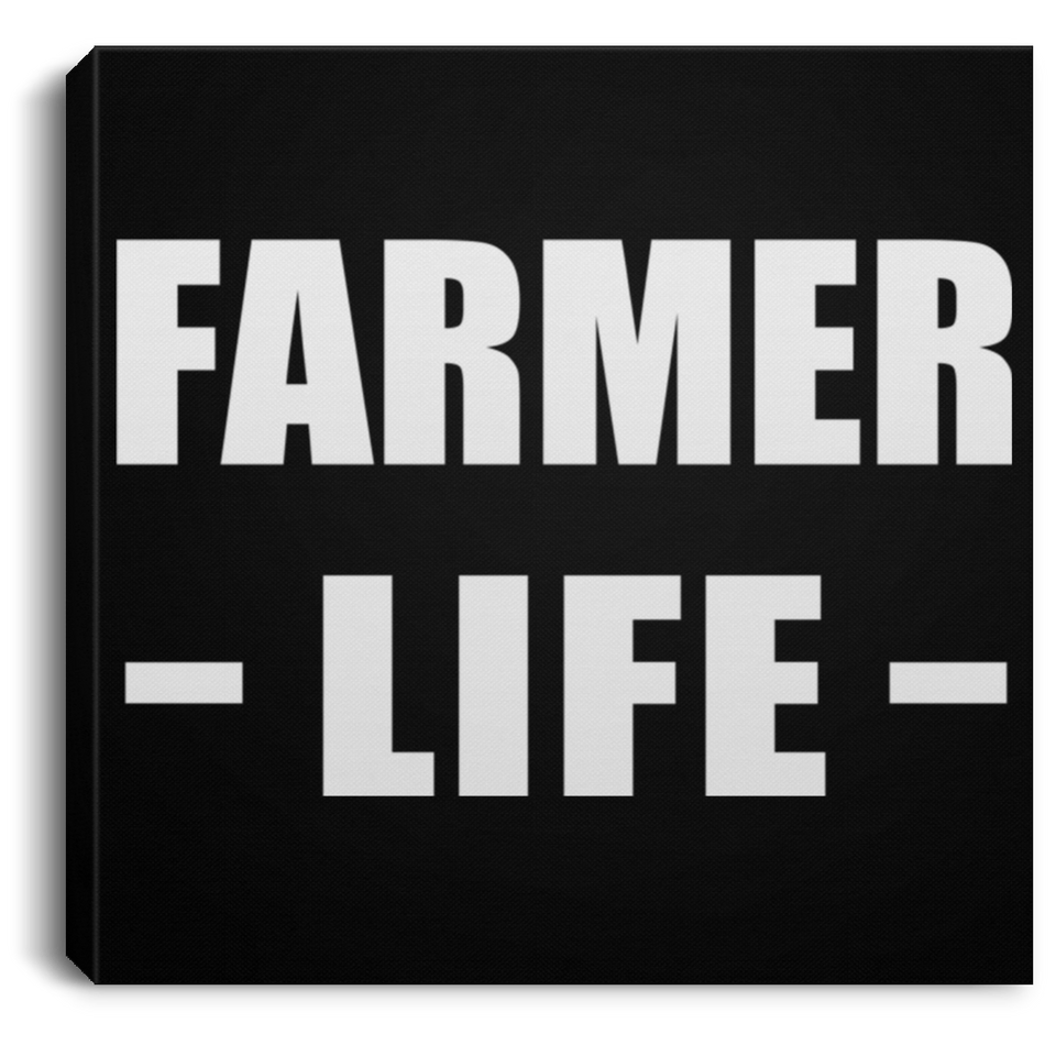 Farmer Life - Canvas Square