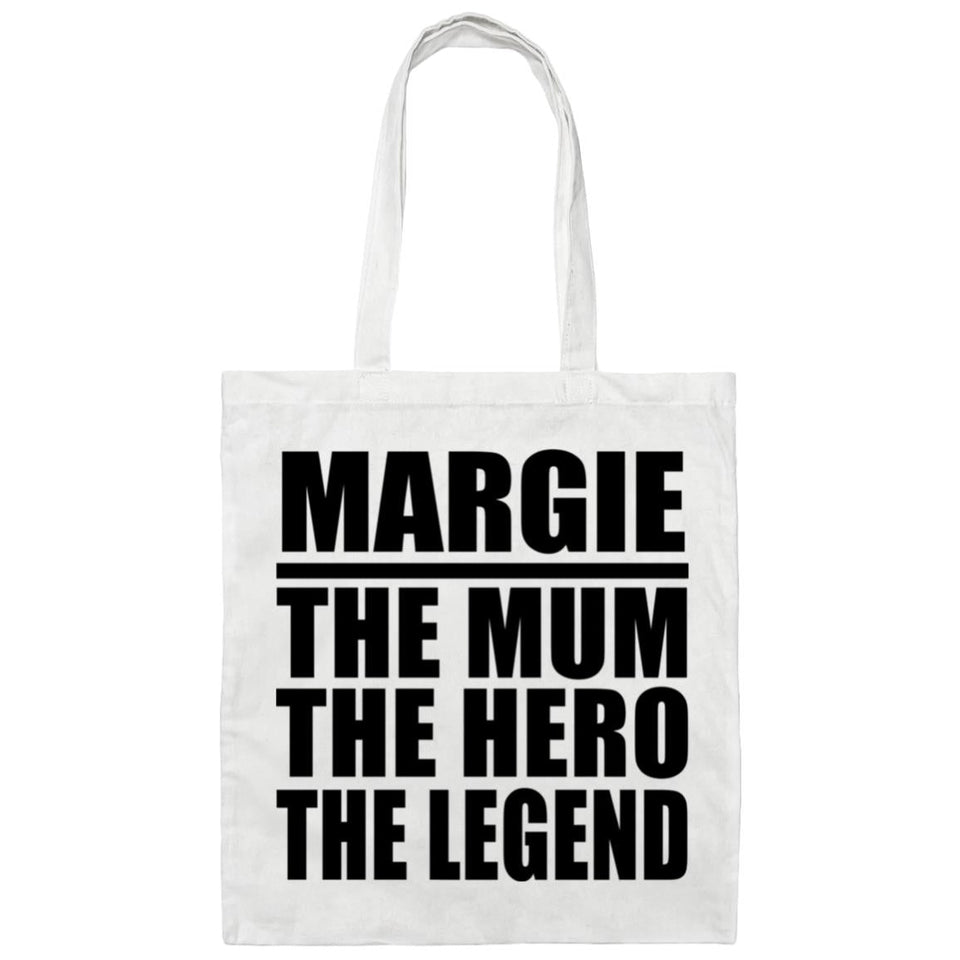 Margie The Mum The Hero The Legend - Tote Bag White