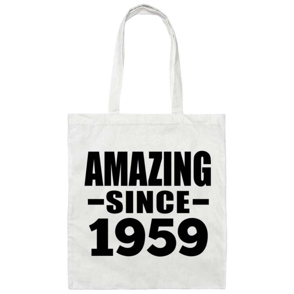 65th Birthday Amazing Since 1959 - Tote Bag White