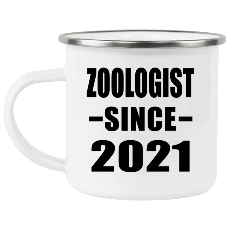 Zoologist Since 2021 - 12oz Camping Mug