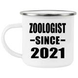 Zoologist Since 2021 - 12oz Camping Mug