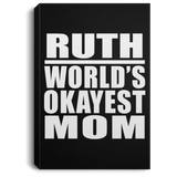 Ruth World's Okayest Mom - Canvas Portrait
