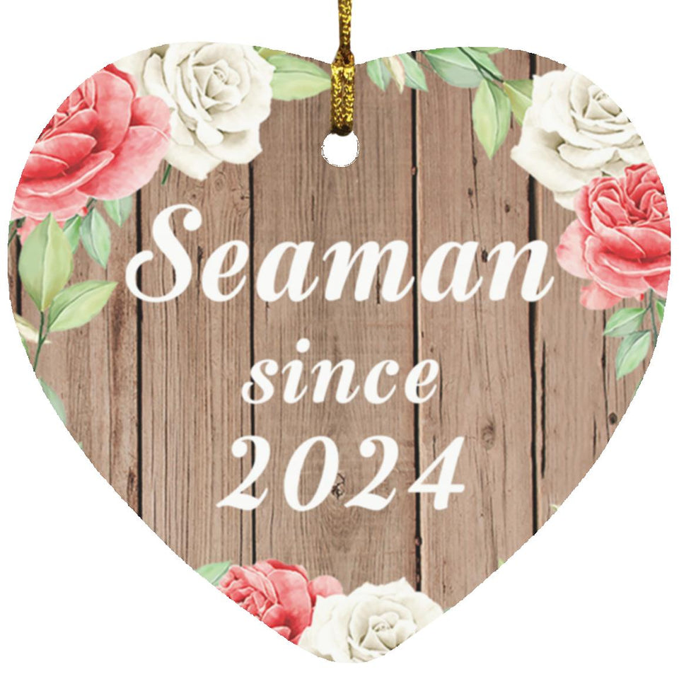 Seaman Since 2024 - Heart Ornament B