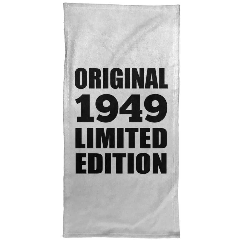 75th Birthday Original 1949 Limited Edition - Hand Towel