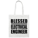 Blessed Electrical Engineer - Tote Bag White