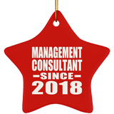 Management Consultant Since 2018 - Star Ornament