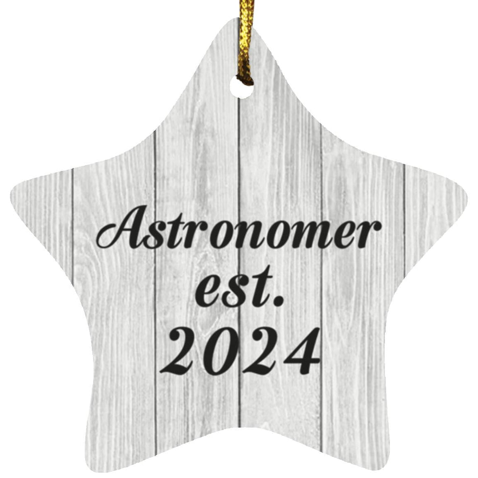 Astronomer Established Est. 2024 - Star Ornament F