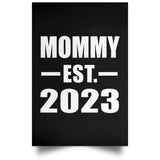 Mommy Established EST. 2023 - Poster Portrait