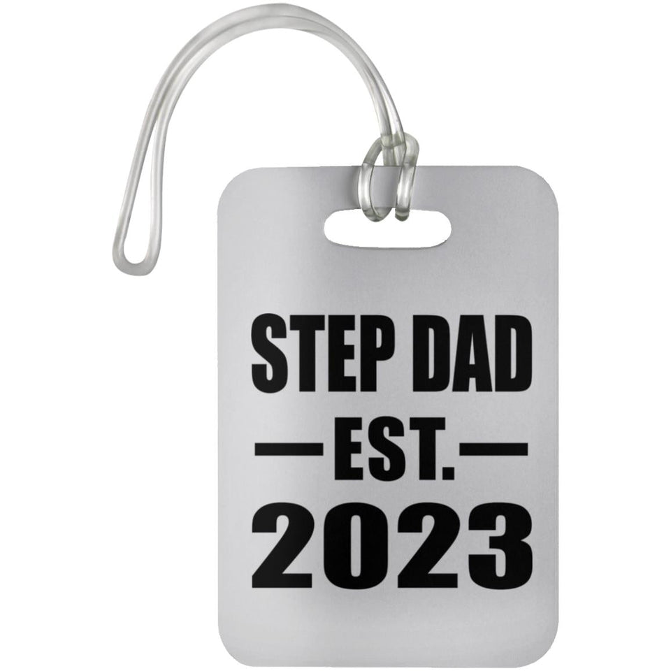 Step Dad Established EST. 2023 - Luggage Bag Tag