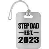 Step Dad Established EST. 2023 - Luggage Bag Tag