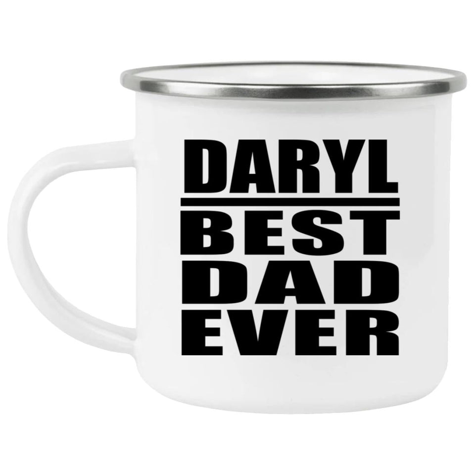 Daryl Best Dad Ever - 12oz Camping Mug