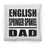 English Springer Spaniel Dad - Throw Pillow