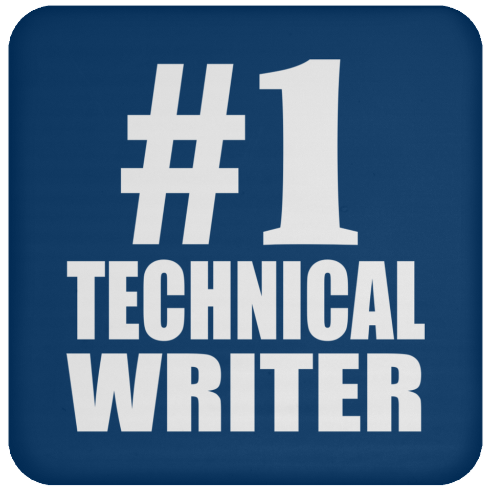 Number One #1 Technical Writer - Drink Coaster