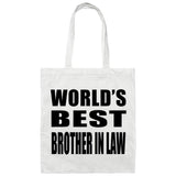 World's Best Brother In Law - Tote Bag White