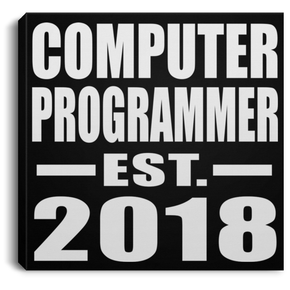Computer Programmer Established EST. 2018 - Canvas Square