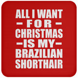 All I Want For Christmas Is My Brazilian Shorthair - Coaster