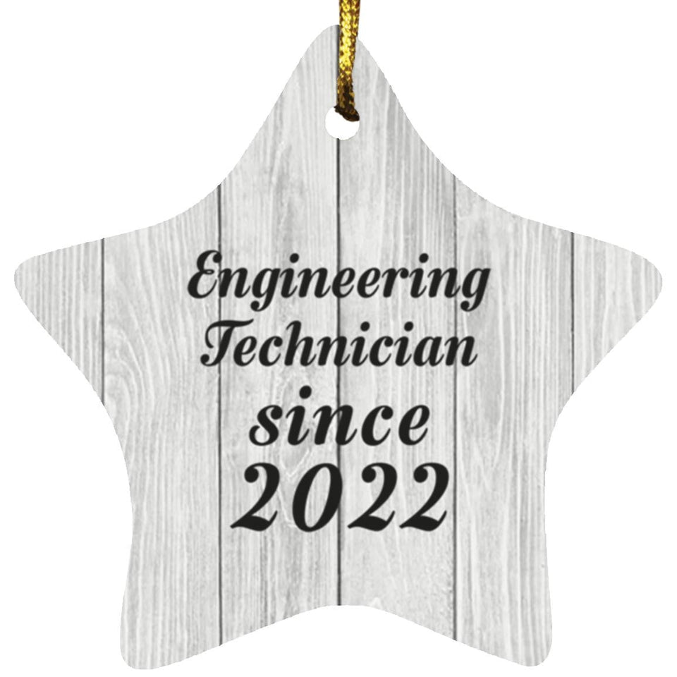 Engineering Technician Since 2022 - Star Ornament F