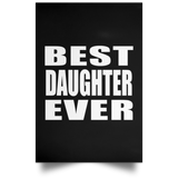 Best Daughter Ever - Poster Portrait