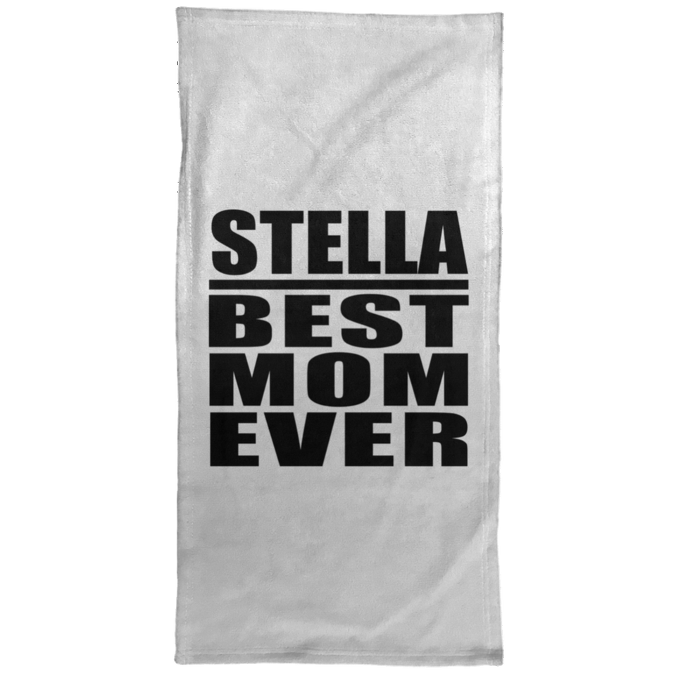 Stella Best Mom Ever - Hand Towel
