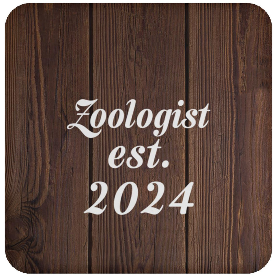 Zoologist Established Est. 2024 - Drink Coaster D