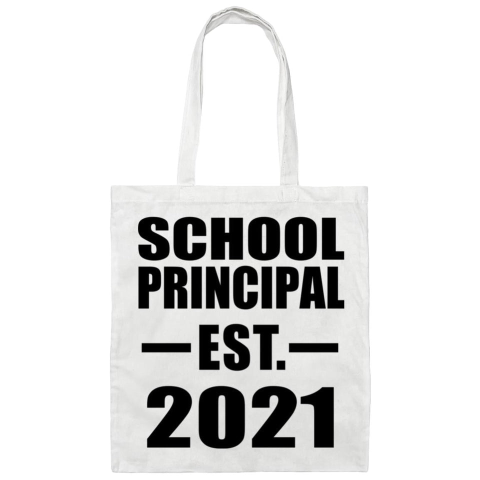 School Principal Established EST. 2021 - Tote Bag White