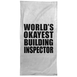 World's Okayest Building Inspector - Hand Towel