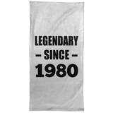 44th Birthday Legendary Since 1980 - Hand Towel