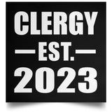 Clergy Established EST. 2023 - Poster Square