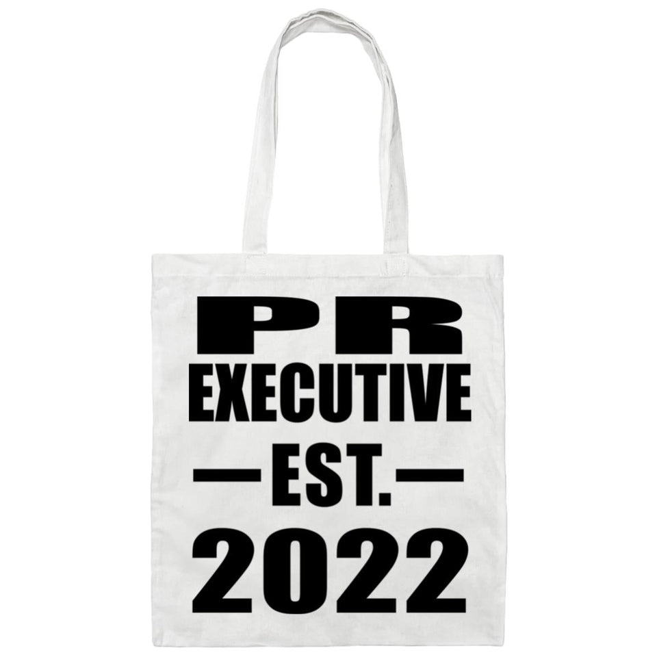 PR Executive Established EST. 2022 - Tote Bag White