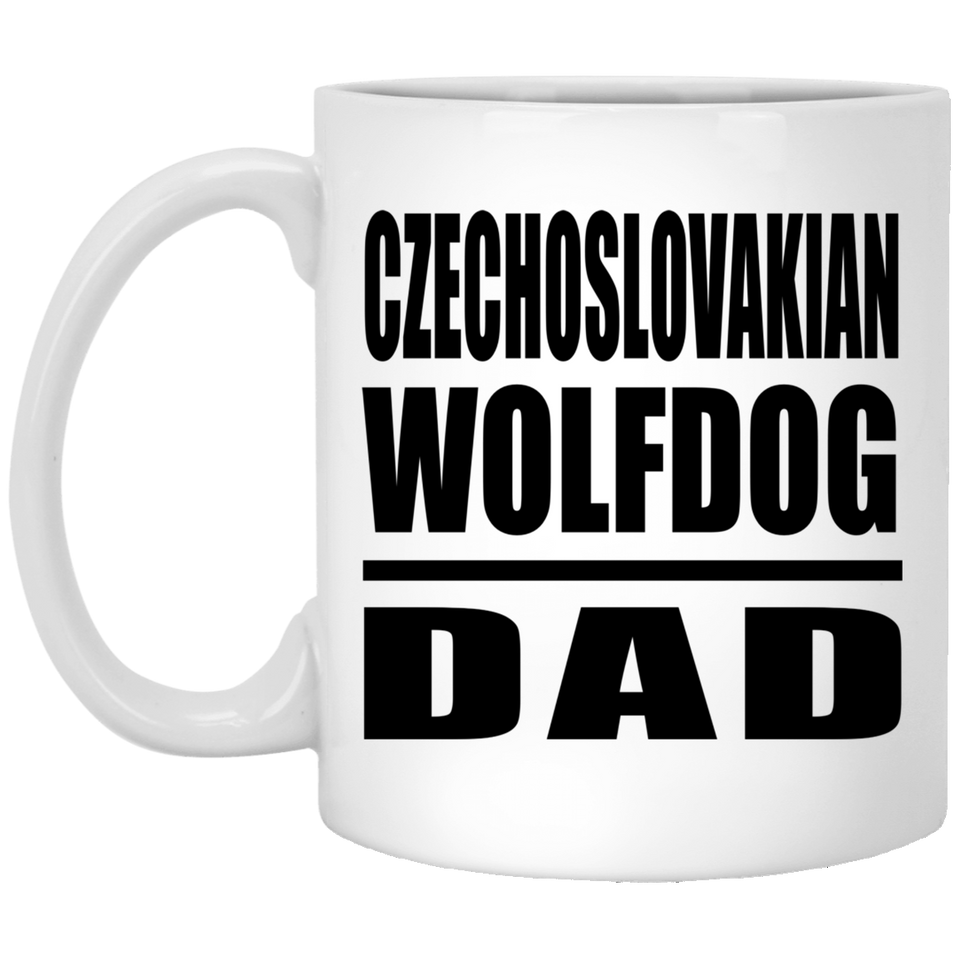 Czechoslovakian Wolfdog Dad - 11oz Coffee Mug