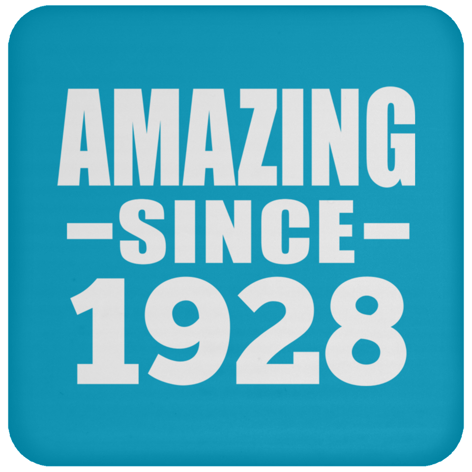 96th Birthday Amazing Since 1928 - Drink Coaster