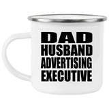 Dad Husband Advertising Executive - 12oz Camping Mug