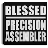 Blessed Precision Assembler - Canvas Square